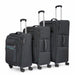 United Colors of Benetton Garret Soft Luggage Black Cargo