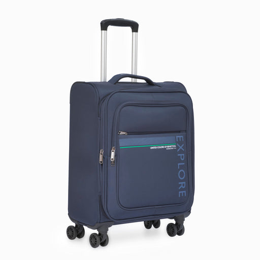 United Colors of Benetton Garret Soft Luggage Navy Cabin