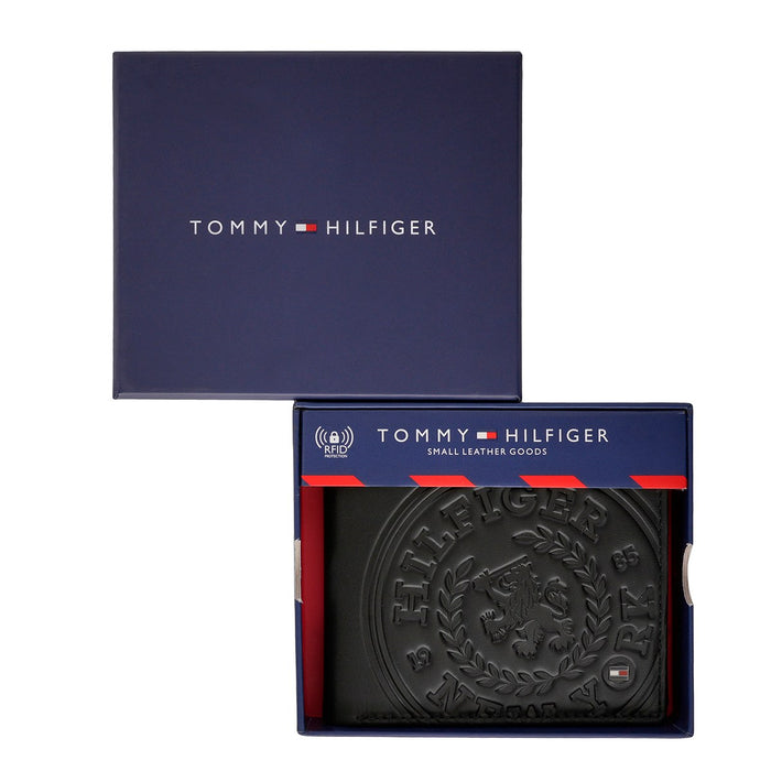 Tommy Hilfiger Ale Men'sa Men's Global Coin Wallet Black