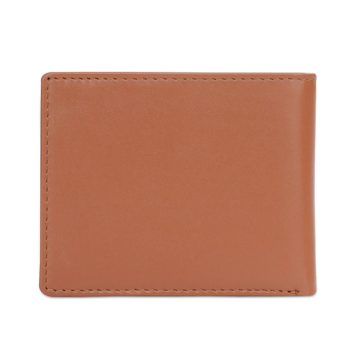 Tommy Hilfiger Ale Men'sa Men's Multicard Coin Wallet Tan