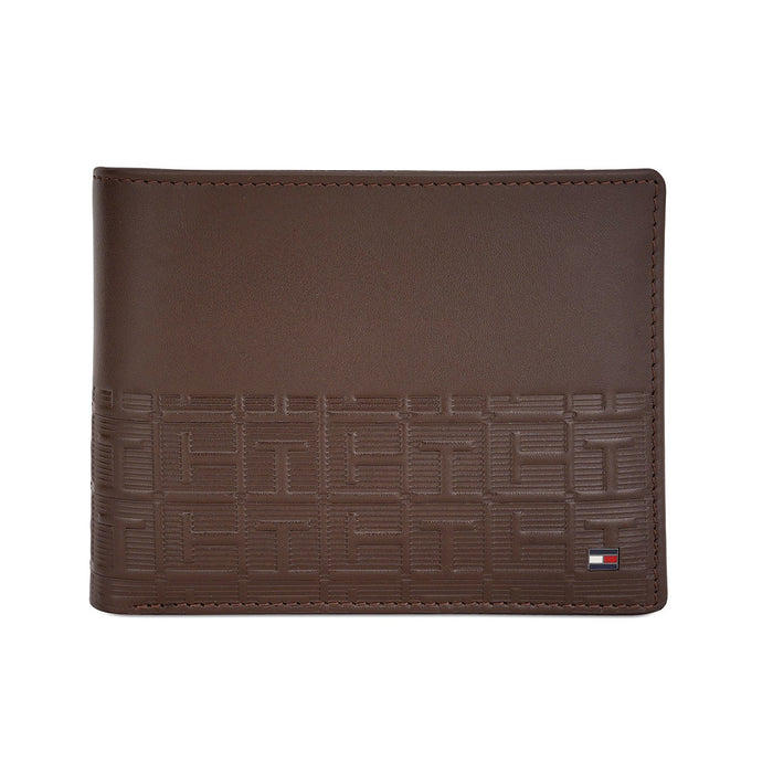 Tommy Hilfiger Berrien Men's Passcase Wallet Brown