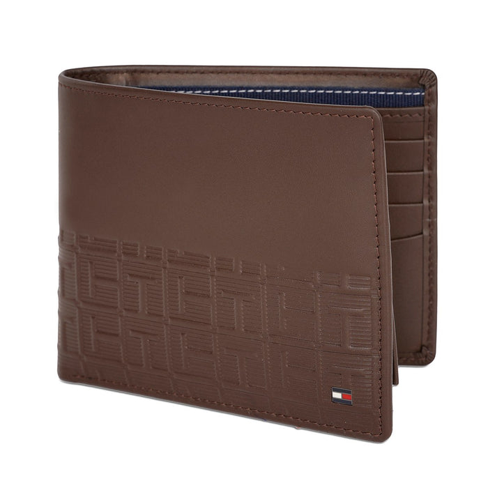 Tommy Hilfiger Berrien Men's Passcase Wallet Brown