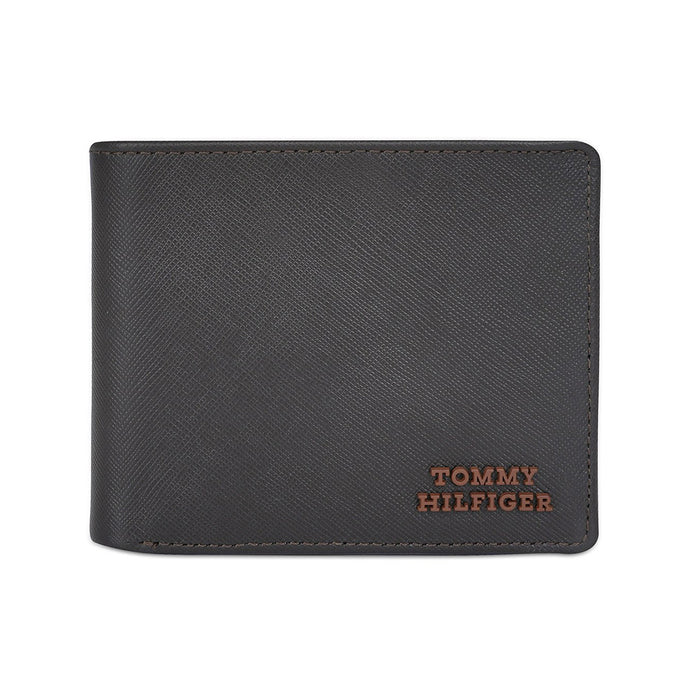 Tommy Hilfiger Benona Men's Global Coin Wallet Brown