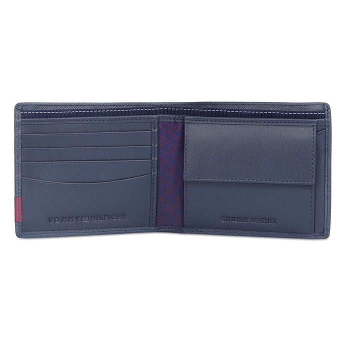 Tommy Hilfiger Brant Men's Global Coin Wallet Navy