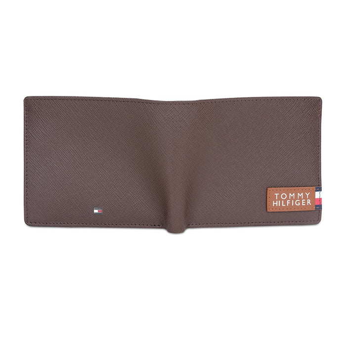 Tommy Hilfiger Brant Men's Global Coin Wallet Brown