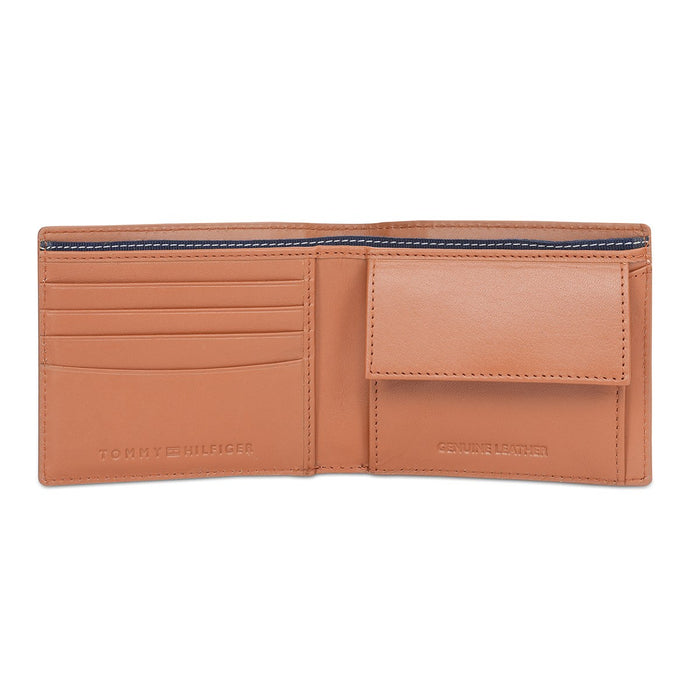 Tommy Hilfiger Shawano Men's Global Coin Wallet Tan