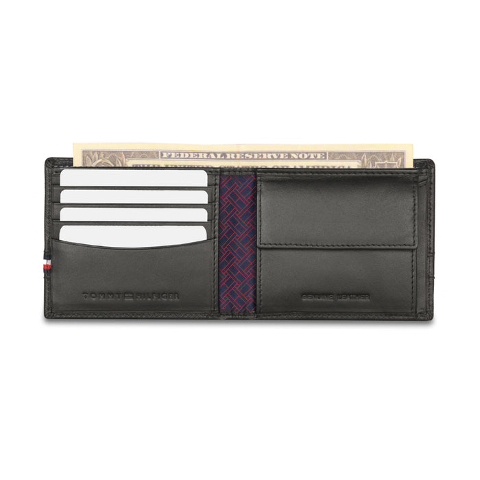 Tommy Hilfiger Lannon Passcase Wallet Black