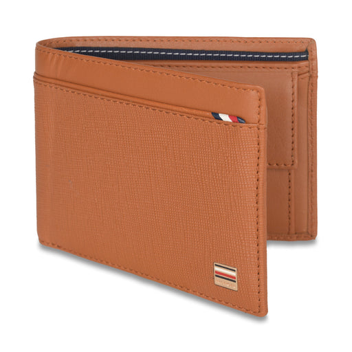 Tommy Hilfiger Loganville Passcase Wallet Tan