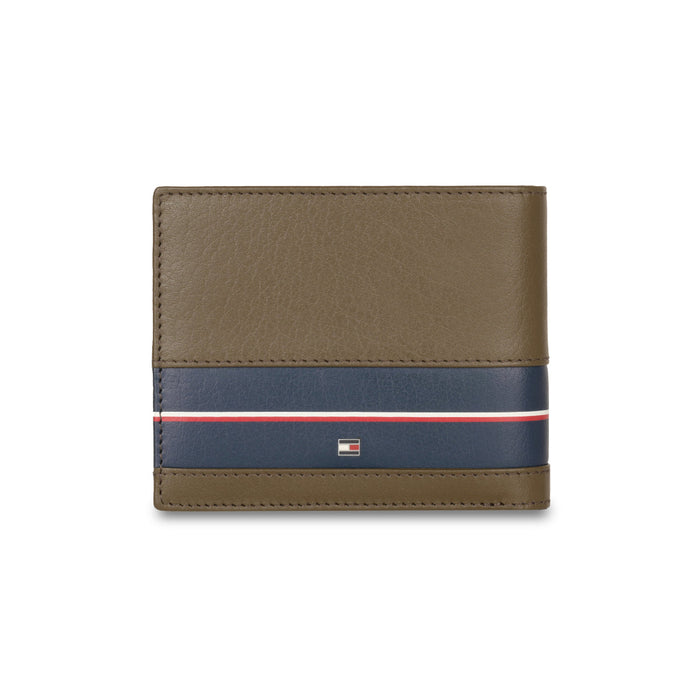 Tommy Hilfiger Rewey Passcase Wallet Olive