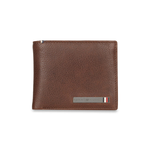 Tommy Hilfiger Steuben Global Coin Wallet Brown