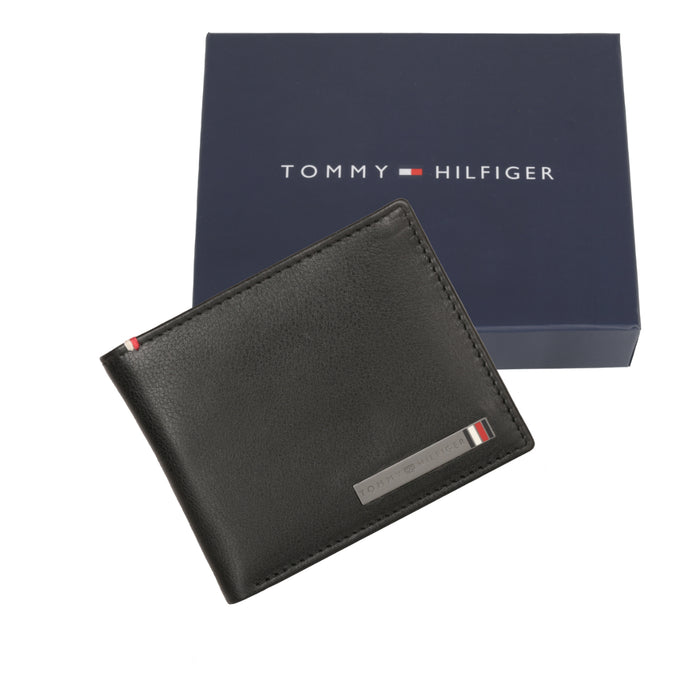 Tommy Hilfiger Steuben Global Coin Wallet Black