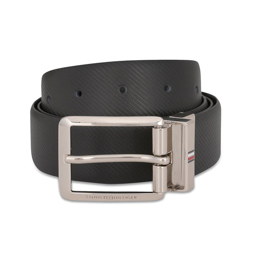 Tommy Hilfiger Pegville Men's Reversible Belt Black