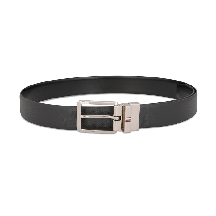 Tommy Hilfiger Pegville Men's Reversible Belt Black