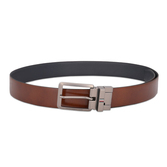 Tommy Hilfiger Pegville Men's Reversible Belt Tan