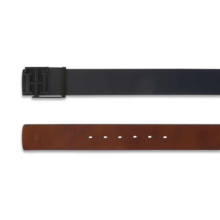 Tommy Hilfiger Welles Men's Reversible Belt Navy