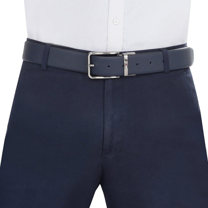 Tommy Hilfiger Odessa Men's Reversible Belt Navy