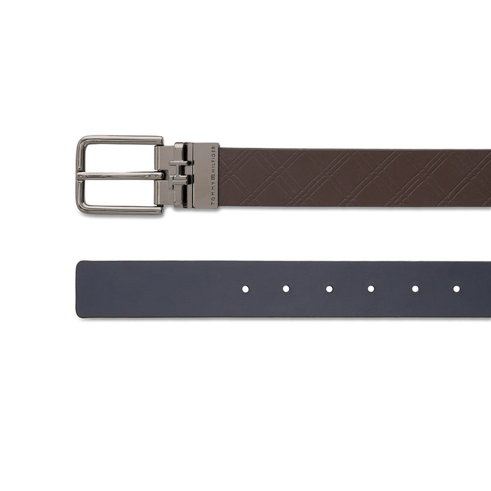 Tommy Hilfiger Woodside Men's Reversible Belt Brown