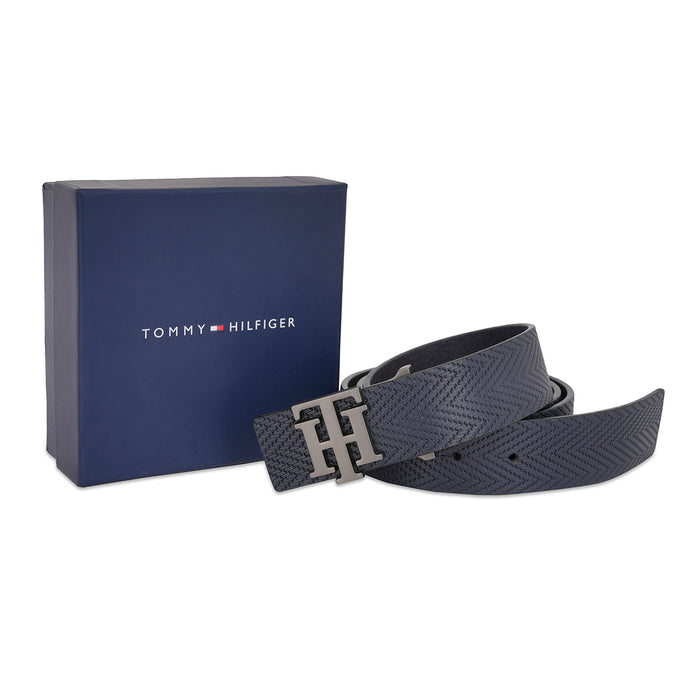 Tommy Hilfiger Mecosta Men's Non Reversible Belt navy