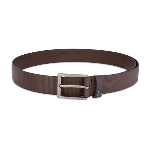 United Colors of Benetton Carcetti Men's Non Reversible Belt Brown