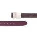 United Colors Of Benetton Romano Men's Reversible Belt Brown Wine