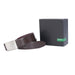 United Colors Of Benetton Romano Men's Reversible Belt Brown Wine