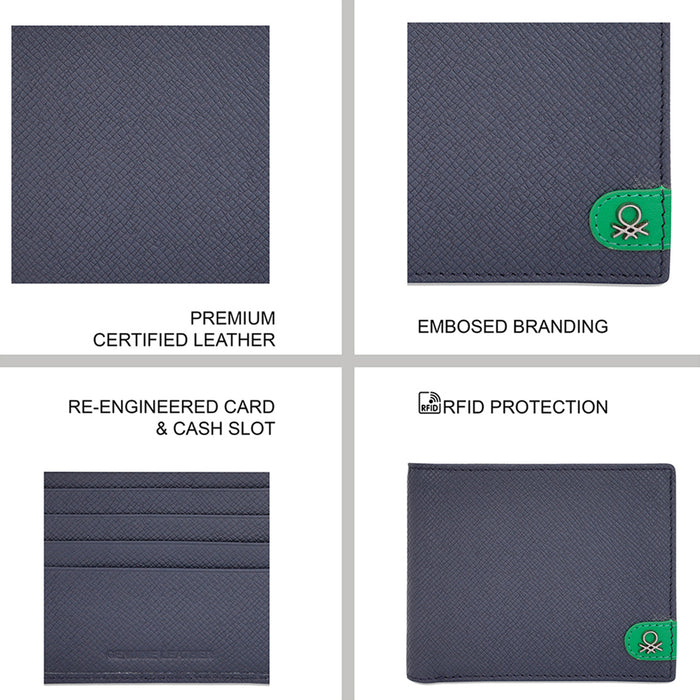 United Colors of Benetton Adamo Men's Global Coin Wallet