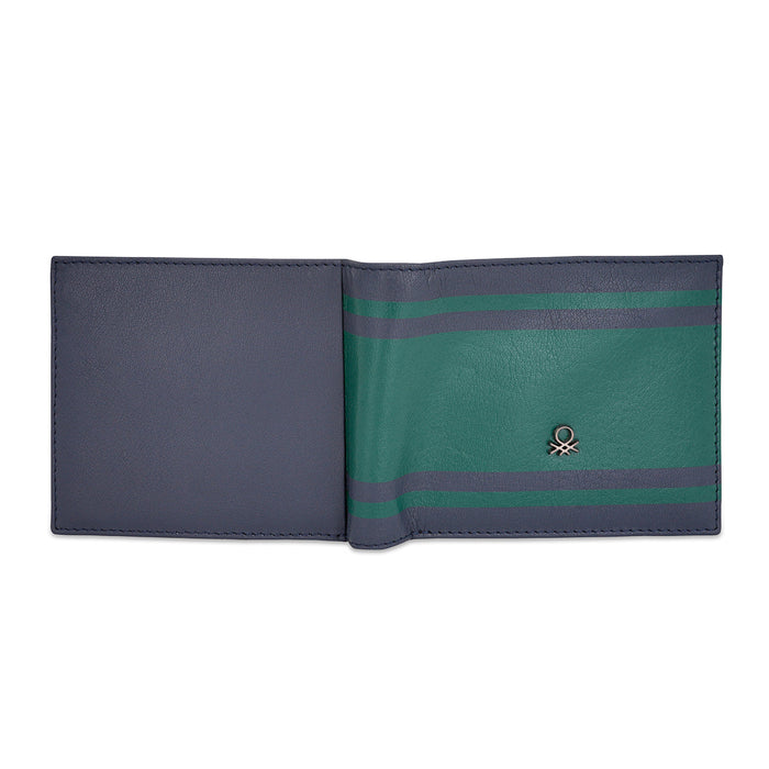 Copy of United Colors of Benetton Alamar Passcase Wallet Navy