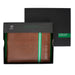 United Colors of Benetton Natalio Passcase Wallet Brown