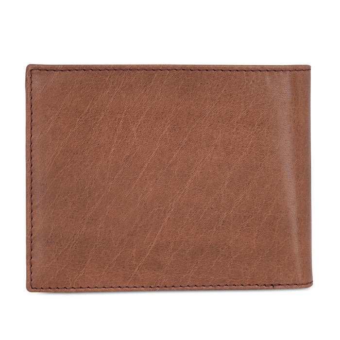 United Colors of Benetton Natalio Passcase Wallet Brown