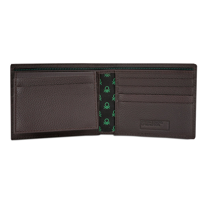 United Colors of Benetton Jayce Passcase Wallet Brown