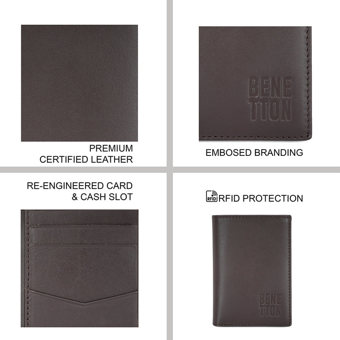 United Colors of Benetton Adour Bifold Brown