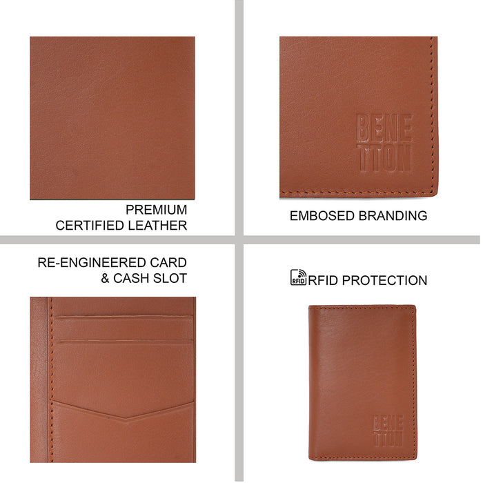 United Colors of Benetton Adour Bifold Tan