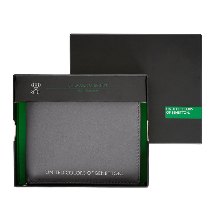 United Colors of Benetton Aelger Multicard Coin Wallet Gray