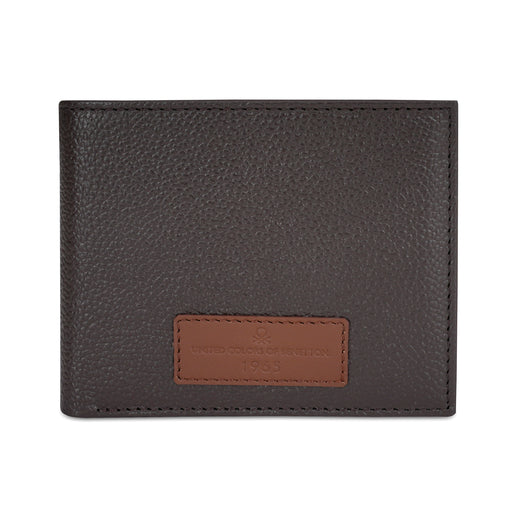 United Colors of Benetton Alfrid Multicard Coin Wallet Brown
