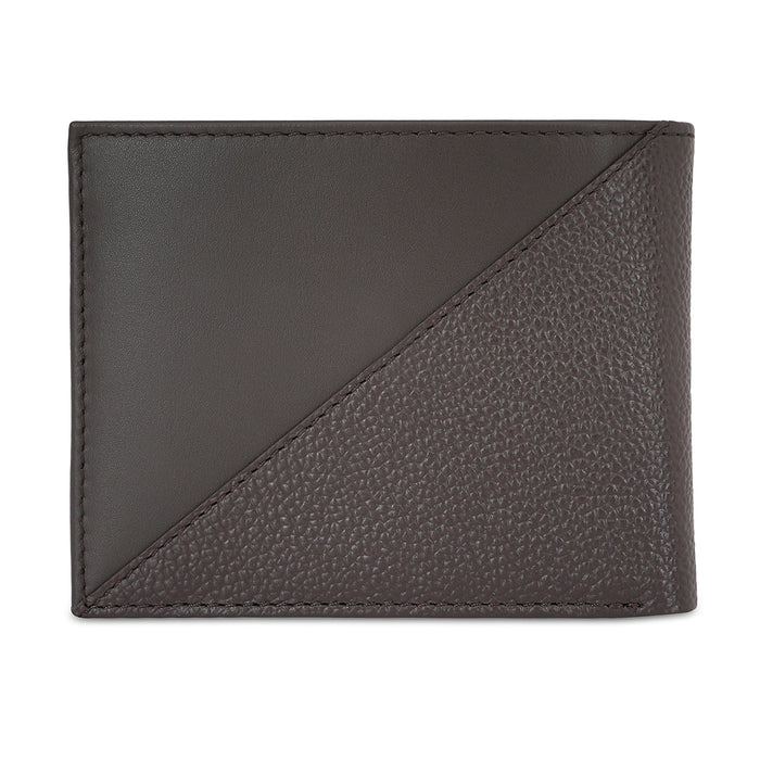 United Colors of Benetton Anselmo Passcase Wallet Brown