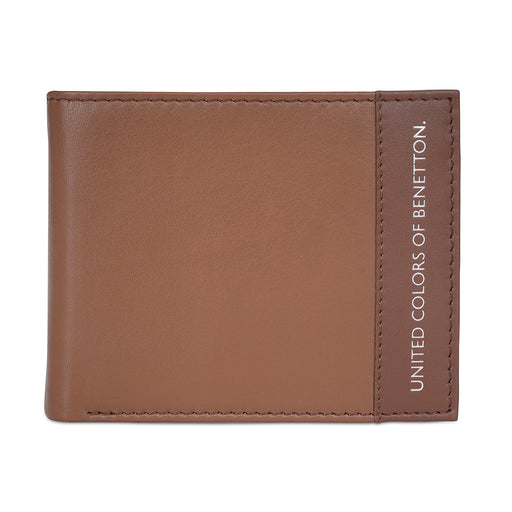 United Colors of Benetton Aroldo Global Coin Wallet Brown