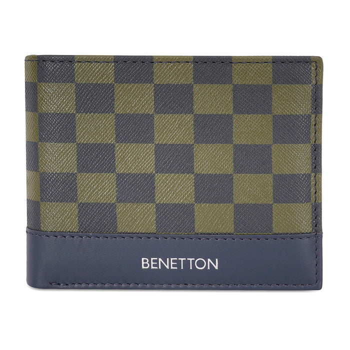 United Colors of Benetton Camora Passcase Wallet Olive