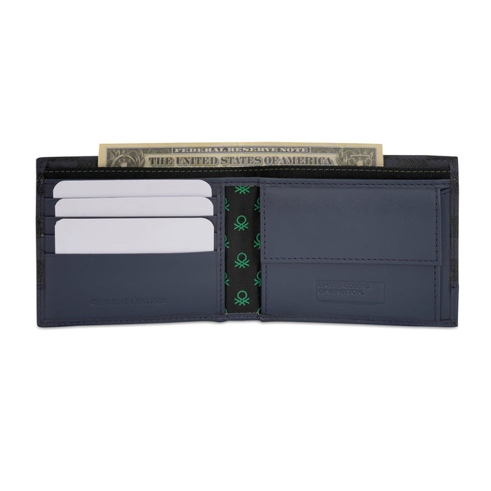 United Colors of Benetton Camora Global Coin Wallet Navy