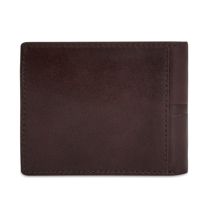 United Colors of Benetton Roscoe Global Coin Wallet Brown