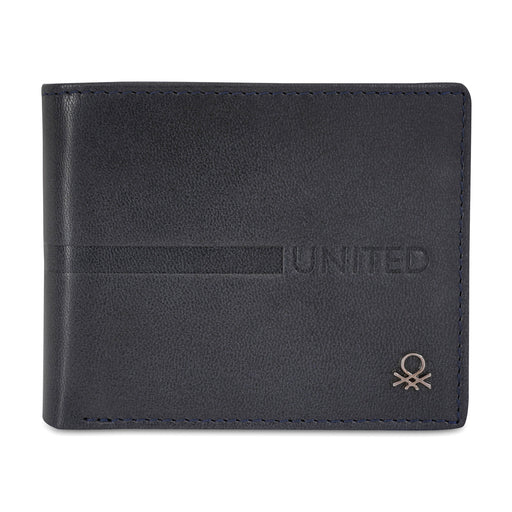 United Colors of Benetton Roscoe Global Coin Wallet Navy