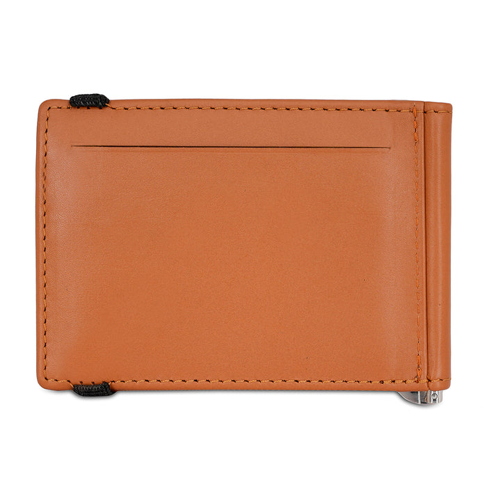 United Colors of Benetton Emberto Money Clip Wallet tan