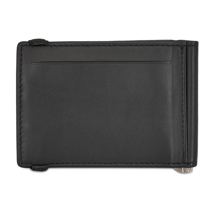 United Colors of Benetton Emberto Money Clip Wallet Black