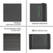 United Colors of Benetton Emberto Money Clip Wallet Black