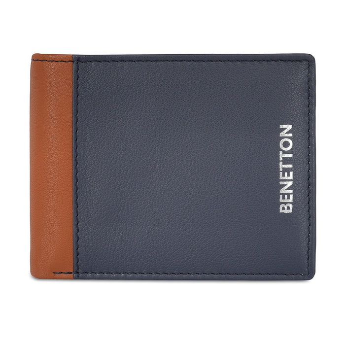 United Colors of Benetton Maceo Passcase Wallet Navy