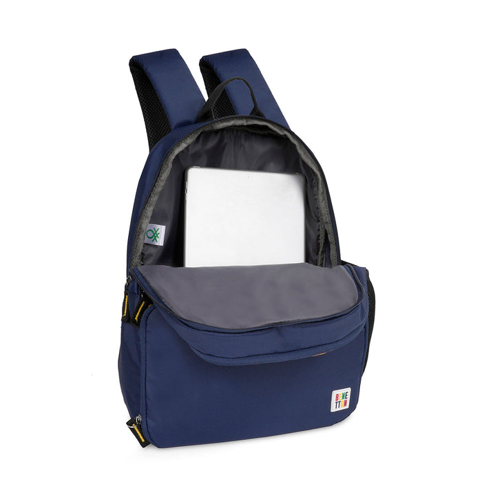 United Colors of Benetton Breeze Back to School Backpack Navy