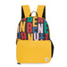 United Colors of Benetton Breeze Back to School Backpack Yellow