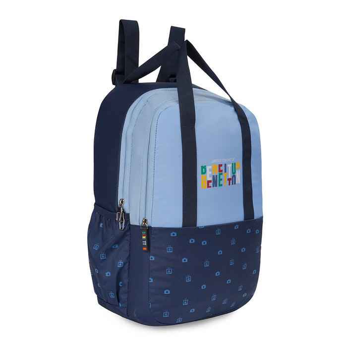 United Colors of Benetton Fermo Back to School Backpack Blue