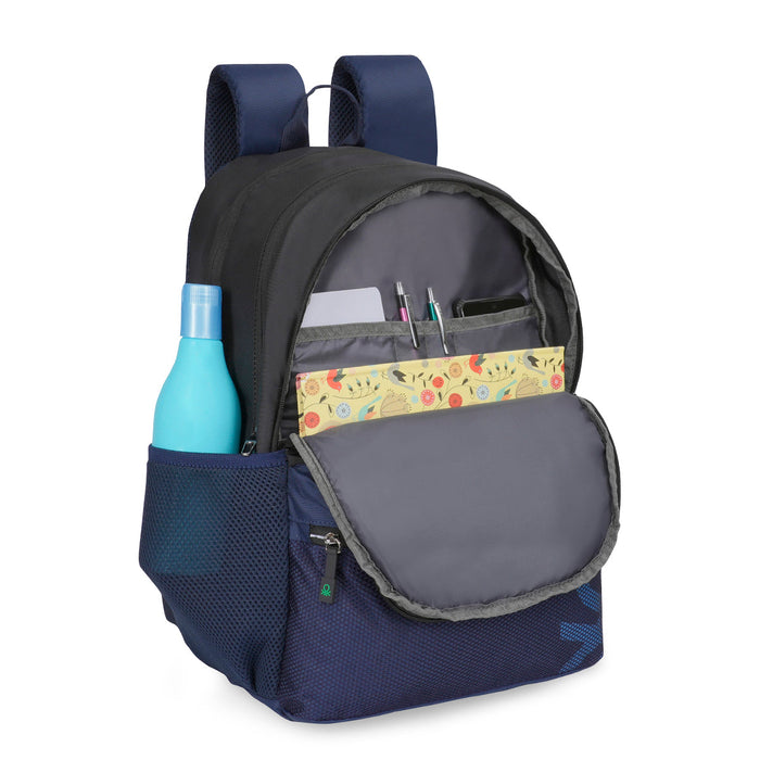 United Colors of Benetton Wilder Back to school Backpack Black