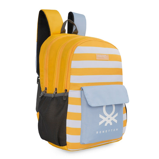 United Colors Of Benetton Rey Non Laptop Backpack Light Blue+yellow