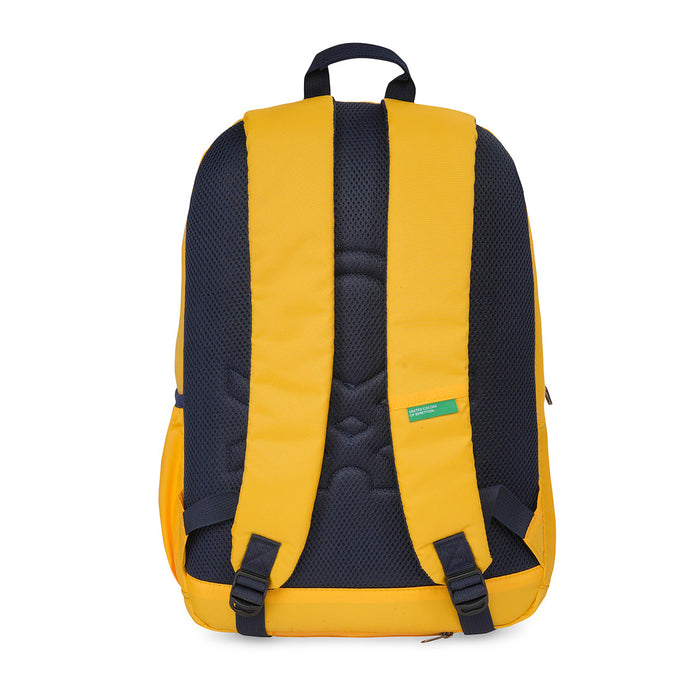 United Colors of Benetton Arcade Back to School Backpack Yellow